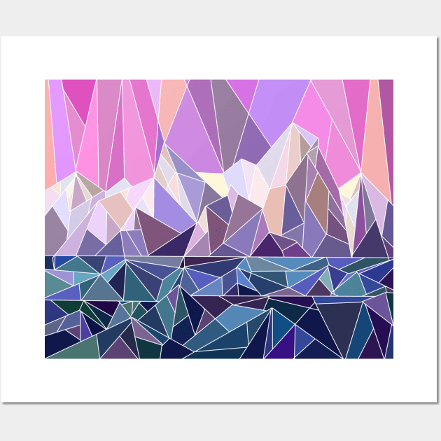 Mountain Wall Art by beesants